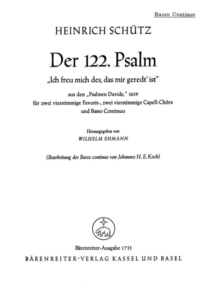 Ich freu mich des, das mir geredt ist